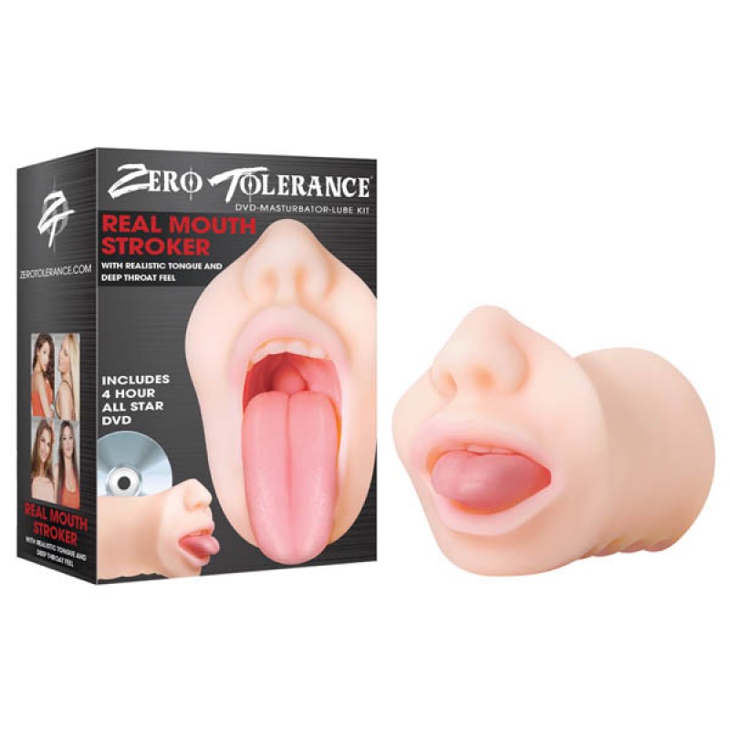 Real Mouth Stroker - Deep Throat Feel